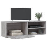 TV Cabinet Grey Sonoma 120x34x37 cm Engineered Wood 833549