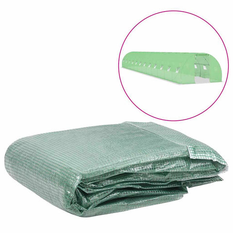 Greenhouse Replacement Cover 300x1800x200 cm Green 316441