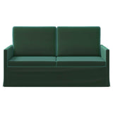 2 Seater Sofa Dark Green 150 x 81 x 82 cm Velvet 42041089