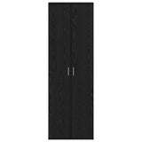 Highboard Black oak 60 x 35 x 180 cm Engineered wood 3365569