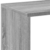 Room Divider Bookcase Grey Sonoma 102x29x103.5 cm Engineered Wood 858053