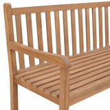 Corner Bench Natural Teak Teak wood Large Durable Corner Bench 316625