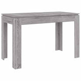 Dining Table Grey Sonoma 120x60x76 cm Engineered Wood 815388