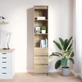 Highboard Sonoma Oak 37.5x35x180 cm Engineered Wood 861663
