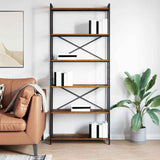 Bookshelf Old wood 80 x 30 x 189.5 cm Engineered Wood 868411