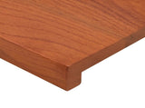 Stair Tread 20 pcs 80 x 25 x 2 cm Brown Solid Oak Wood 3449514