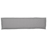 Pallet Cushion Set 2 pcs Grey 150 x 40 x 8 cm Oxford Fbric 42001709