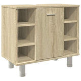 Bathroom Cabinet Sonoma Oak 60x32x53.5 cm Engineered Wood 856142