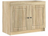 Bathroom Furniture Set Sonoma Oak 78.5 x 37.5 x 81 cm 3404136