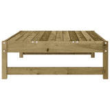 Garden Footstool 120x80 cm Impregnated Wood Pine 825715