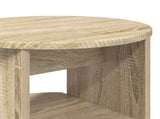 Side Cabinet 2 pcs Sonoma Oak 40 x 50 cm Engineered Wood 899821