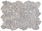 Pebble Tiles Taupe 30 x 30 cm River Pebble 42033534