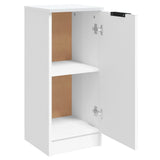 Sideboard White 30x30x70 cm Engineered Wood 811133