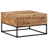 Coffee Table 68x68x41 cm Rough Mango Wood 320817
