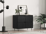 Sideboard Black Oak 60 x 35 x 70 cm 879497