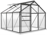 190 x 190cm Walk-In Polycarbonate Greenhouse T3398P377632