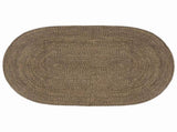 Area Rugs Black 152 x 245 cm Jute 42010656