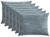 Cushion Cover 6 pcs HEERLEN Light Blue 65 x 65 cm 912976