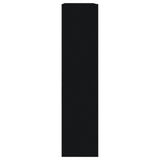 Shoe Cabinet Black 80x21x87.5 cm Engineered Wood 839918