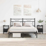 Bedside Cabinet 2 pcs Black Oak 34 x 36 x 50 cm Engineered Wood 862924