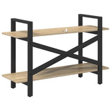 Bookshelf Sonoma Oak 100 x 33.5 x 64 cm Engineered Wood 883953