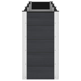 Garden Raised Bed Black 300 x 50 x 91 cm 42038993