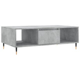 Coffee Table Concrete Grey 104x60x35 cm Engineered Wood 827080