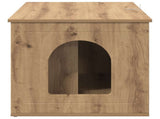 Cat House Artisian Oak 85 x 55 x 50.5 cm Engineered Wood 8000724