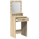 Dressing Table Sonoma Oak 50 x 41 x 135 cm Engineered Wood 865093