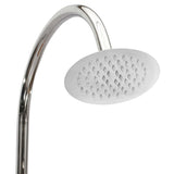 Garden Shower 75x75x210 cm Solid Teak Wood 312276