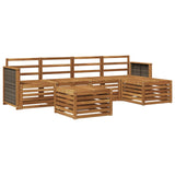 Outdoor Sofa Set 6 pcs Natural 3384255