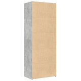 Highboard Concrete Grey 70x42.5x185 cm Engineered Wood 3281423