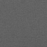 Bed Frame without Mattress Dark Grey Super King Fabric 3285040