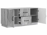 Sideboard Grey Sonoma 89 x 34.5 x 57 cm Engineered Wood 895351