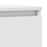 Sideboard with Drawer White 71x35x84 cm Engineered Wood 861589