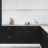 Hanging Cabinet Black Oak 60 x 46 x 81.5 cm Engineered Wood 863267