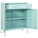 Storage Cabinet Mint Steel Mid-size Levelers Storage Cabinet 336158