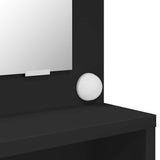 Bedroom Dressing Tables with Drawer Black 80 x 39.6 x 135 cm 888968