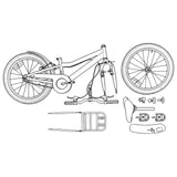 Kids Bike 18 Inches for 5-7 Years Old Pink and Black 42009250