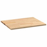 Kitchen Worktop 80x63.5x2.7 cm Solid Wood Oak Rectangular 4008997
