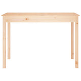 Dining Table 110x55x75 cm Solid Wood Pine 814249
