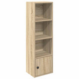 Bookcase Sonoma Oak 31x24x102 cm Engineered Wood 860339