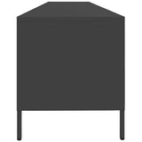 TV Cabinet Black 202x39x43.5 cm Cold-rolled Steel 3307155