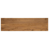 TV cabinet 110 x 30 x 40 cm Natural Solid Teak Wood 42024248