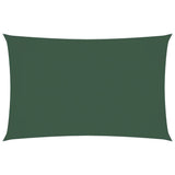135493 Sunshade Sail Oxford Fabric Rectangular 4x7 m Dark Green