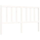 Bed Frame without Mattress White 160x200 cm Solid Wood Pine 3193867