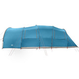 Tunnel Tent 8-Person with Roof Blue 710 x 460 x 245 cm 42004003