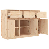 Sideboard 111x36x75 cm Solid Wood Pine 813814