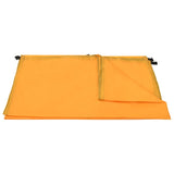 Outdoor Tarp 4x4 m Yellow 93062
