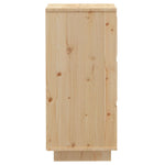 Sideboards 2 pcs 32x34x75 cm Solid Wood Pine 813366